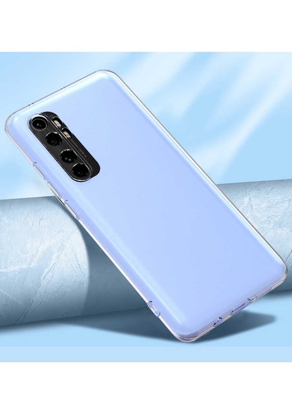 Xiaomi Mi Note 10 Lite Kamera Korumalı Şeffaf Yumuşak Silikon Kılıf modelleri