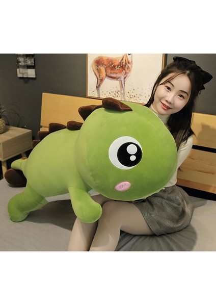 Büyük Gözlü Dinozor 80 cm Peluş Oyuncak (Yurt Dışından)