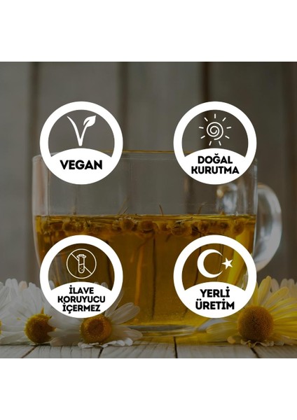 Papatya Çayı Farma Kalite Kurutulmuş Papatya Çiçeği Bitki Çayı 50 gr fiyatları