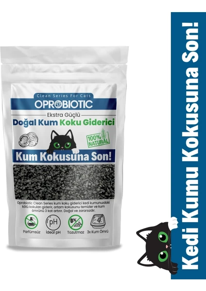 Clean Doğal Kedi Kumu Koku Giderici 240GR