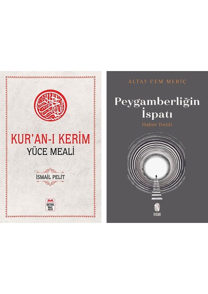 Kur’an-I Kerim Yüce Meali / Peygamberliğin Ispatı (2 Kitap Set)