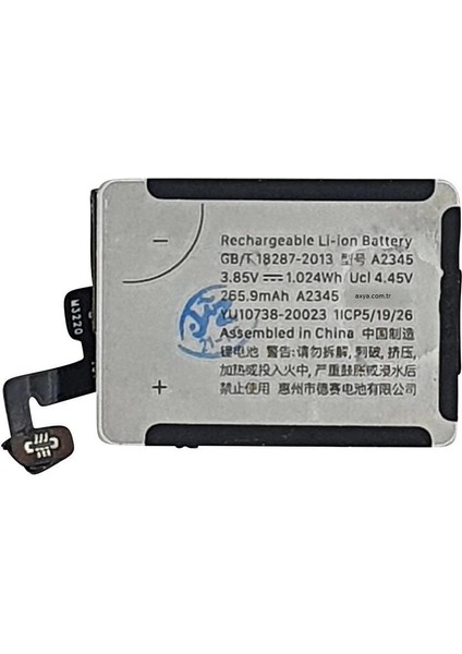 Apple Watch Series 6 44MM Pil Batarya