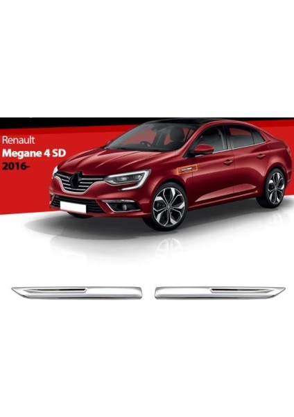 Renault Megane 4 Hb&sd 2016 Sonrası Krom Çamurluk Sinyal Çıtası 2 Parça fiyatları