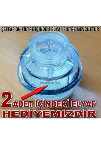 Berraksu Ikili Su Arıtma Cihazı 2 Filtreli 3 Aşamalı