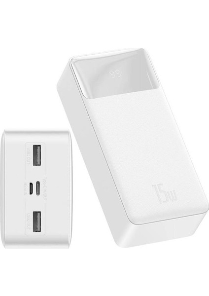 Çift Yönlü Şarj Ntc Isı Korumalı LED Göstergeli 30000 Mah Powerbank Ultra Hızlı Powerbank