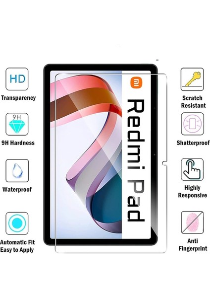 Xiaomi Redmi Pad (6 GB Ram 128 Gb) Tablet Esnek Nano Cam Ekran Koruyucu