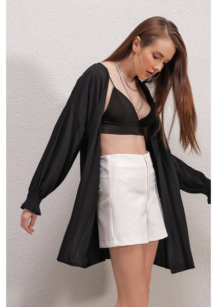 5882 Salaş Kimono - Siyah fırsatları