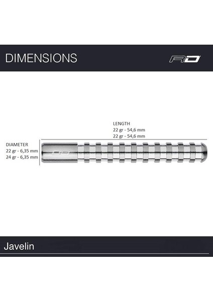 Javelin % 85 Tungsten Çelik Uçlu Dart Oku modelleri