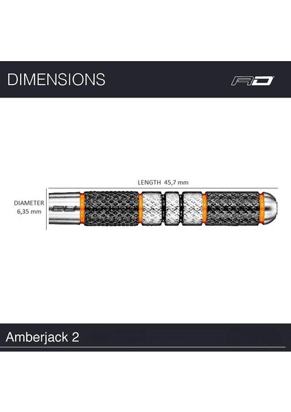 Amberjack 2 % 90 Tungsten Çelik Uçlu Dart Oku modelleri