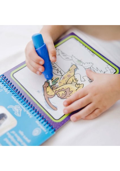Water Wow Su ile Boyama Kitabı - Dinozorlar