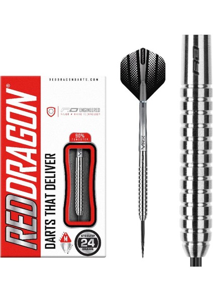 Rebel % 90 Tungsten Çelik Uçlu Dart Oku