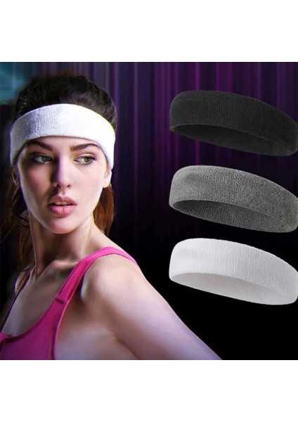 Havlu Ter Bandı Kafa Bandı Headband Tenis Saç Bandı fiyatları