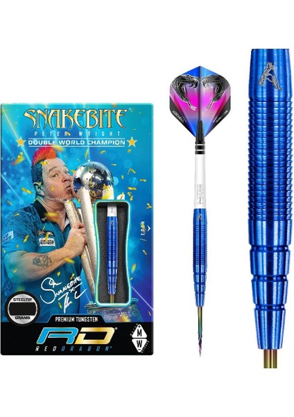 Peter Wright PL15 Blue % 90 Tungsten Çelik Uçlu Dart Oku