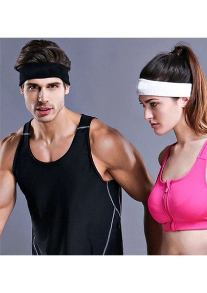 Havlu Ter Bandı Kafa Bandı Headband Tenis Saç Bandı fiyatları