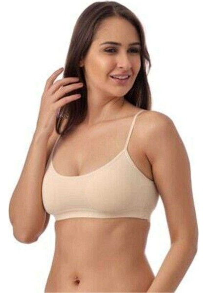 Pedli İp Askılı Ten Rengi Büstiyer 2 adet fiyatları