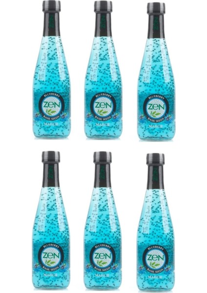 Blueberry Cam Şişe 330 ml 6 Adet
