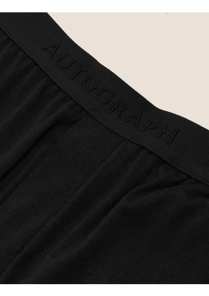 Regular Fit Yumuşak Dokulu Pijama Altı
