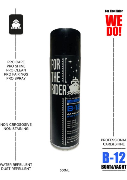 Fortherider B-12 Boat Yacth Care Shine 500ML (Onarıcı Parlatıcı Koruyucu fiyatları