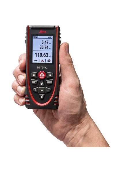 Disto X3 P2P ve Bluetooth'lu Lazer Metre (150 Metre)