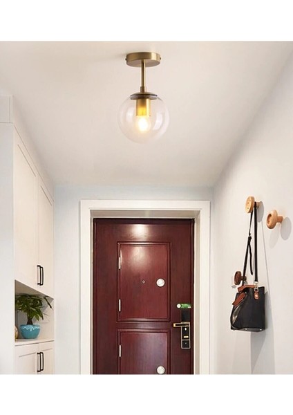 Crescent Globe Camlı Tekli Avize