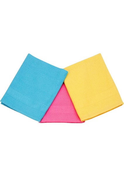 9'lu Mikrofiber Temizlik ve Cam Bezi (42X69CM) - 3 Paket