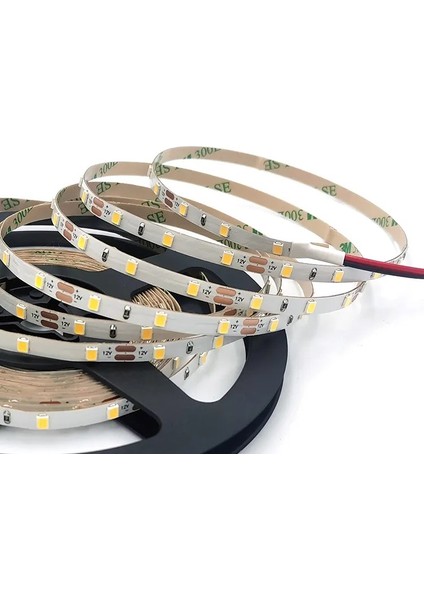 5 Metre Beyaz Iç Mekan Şerit Led - 2835 Smd – 12 Volt - 6000k