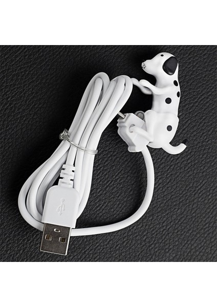 Sokak Köpek Telefon Şarj Cihazı Kablosu Komik Hareketli Humping Köpek C Type Kablosu - Beyaz (Yurt Dışından) fırsatları