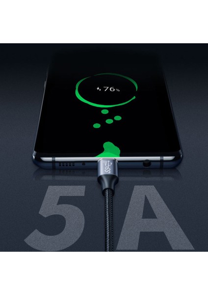 USB C3.1 Type-C Uzatma Kablosu 100W Usb-C Erkek-Kadın Gen 2 Genişletici Kablosu - Siyah (Yurt Dışından) modelleri