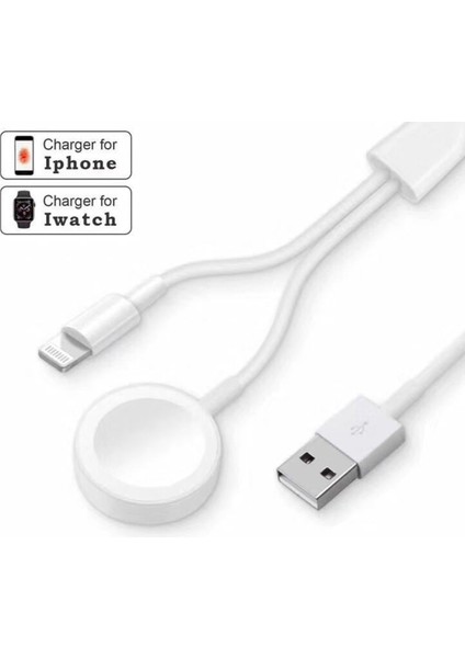 Manyetik Iwatch Şarj Kablosu - Beyaz (Yurt Dışından) modelleri