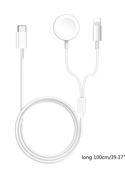 Manyetik Iwatch Şarj Kablosu - Beyaz (Yurt Dışından) indirimleri