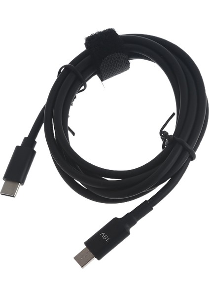 Hızlı Şarj Güç Kablosu 19V Pd 65W Bilgisayar Için Dc Fiş Teli Için Tip -C - Siyah (Yurt Dışından)