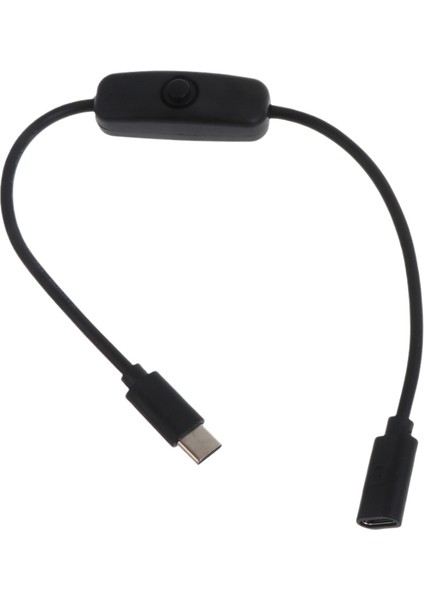 5V 4A Yüksek Akım Type Güç Kablosu Ahududu Pi Tabletler Telefon Şarjı - Siyah (Yurt Dışından)