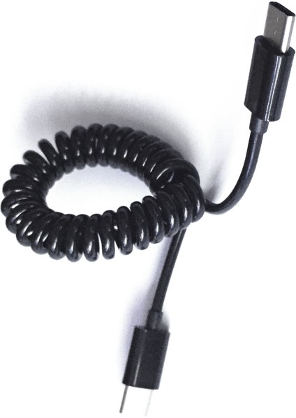 Yay Kablosu USB 3.1 Type Type Şarj Kablosu Geri Çekilebilir C Tip Veri - Siyah (Yurt Dışından) modelleri