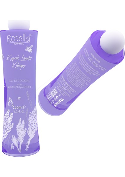 Soft Kolonya '' 240 ml '' Lavanta