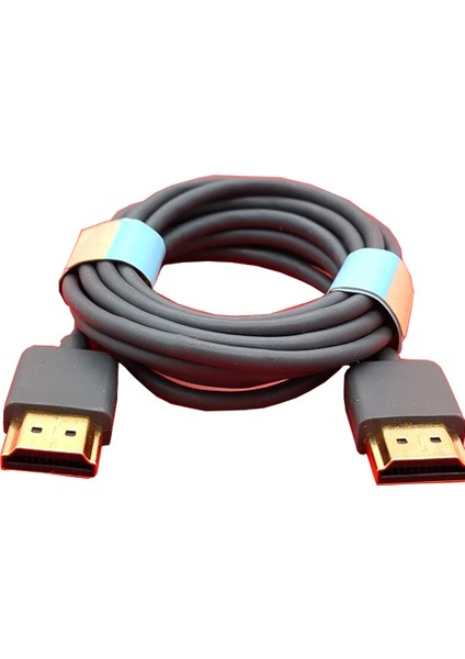 HDMI Kablo 4K 2.0 Ultra Ince 1,5 Metre 3mm Dijital Kablo Hızlı Görüntü Aktarımı