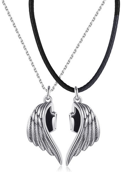 Figürlü Kadın Kolye - Gümüş (Yurt Dışından)