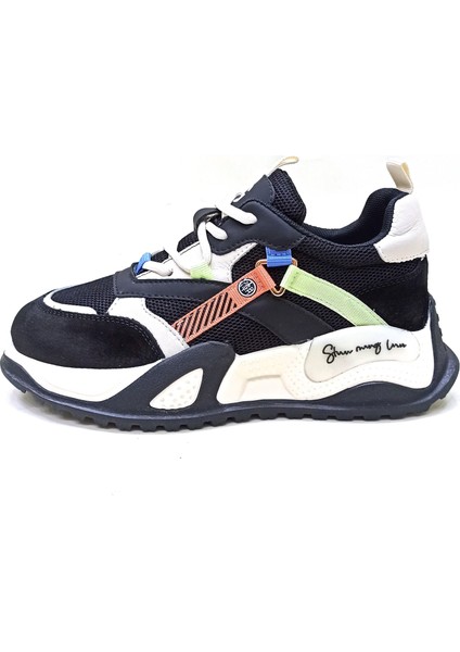 Siyah Kadın Sneaker Spor Ayakkabı