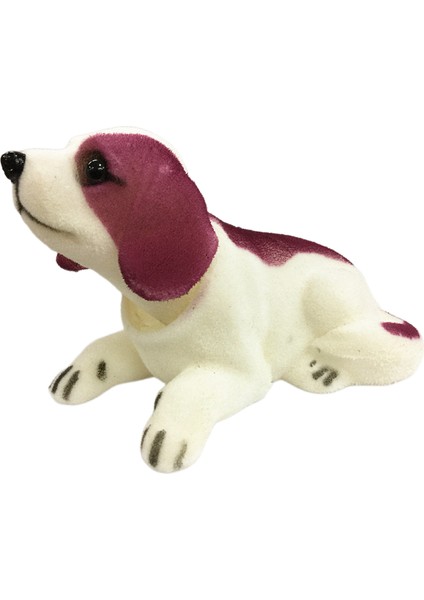 Araba Oyuncak Bebek Köpek Araba Iç Dekorasyon Sevimli Süsleme - Beyaz (Yurt Dışından)