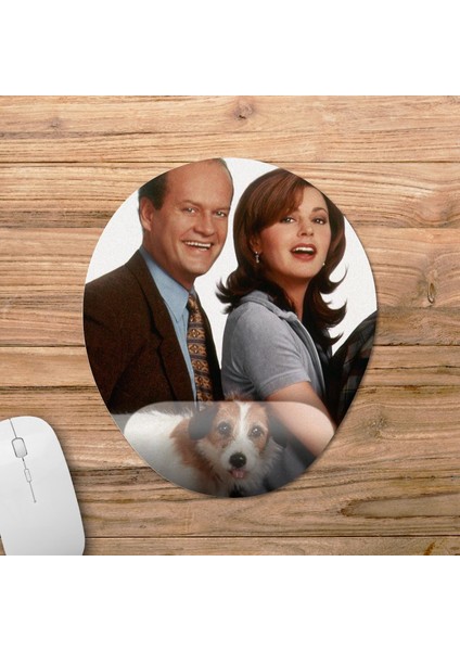 Frasier Bilek Destekli Mousepad Model - 1 Oval