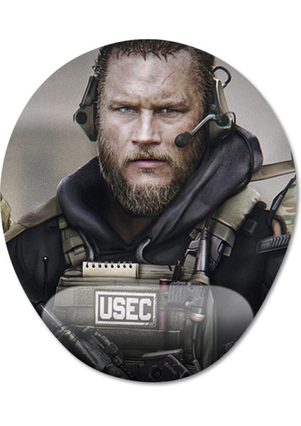 Escape From Tarkov Bilek Destekli Mousepad Model - 2 Oval