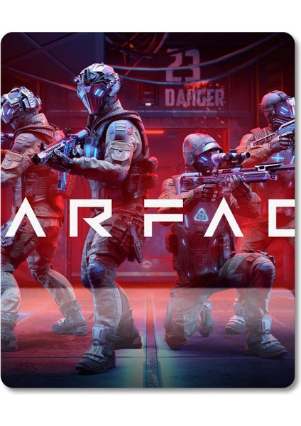 Warface Bilek Destekli Mousepad Model - 1
