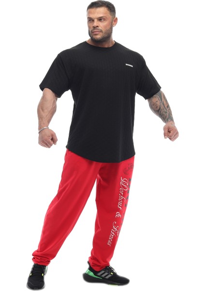 Big Sam Loose Fit Erkek Eşofman Altı Fermuarlı Gym Pantolon Big Sam PNT1369