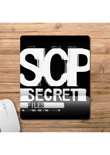 Scp: Secret Files Bilek Destekli Mousepad Model - 2