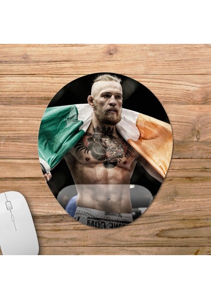Conor Mcgregor Bilek Destekli Mousepad Model - 1 Oval