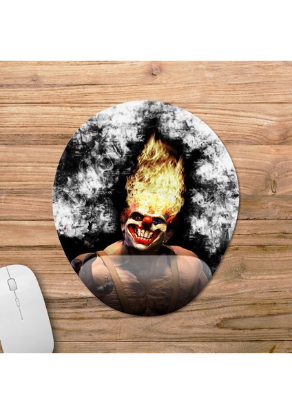 Twisted Metal Bilek Destekli Mousepad Model - 1 Oval
