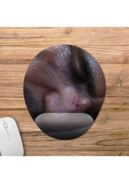 Uncharted 4 Bilek Destekli Mousepad Model - 4 Oval