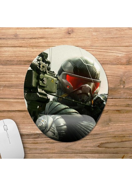 Crysis Bilek Destekli Mousepad Model - 3 Oval