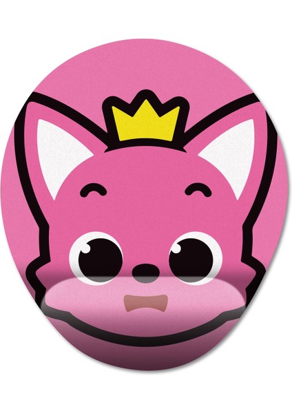 Pinkfong - Youtube Bilek Destekli Mousepad Model - 4 Oval