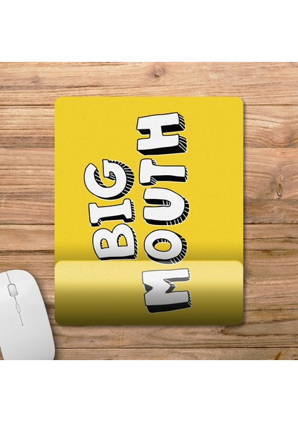 Big Mouth Bilek Destekli Mousepad Model - 1