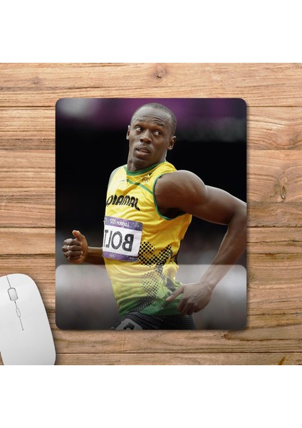 Usain Bolt Bilek Destekli Mousepad Model - 3